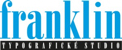 Franklin - typografické studio - logo