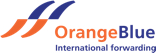 Orange blue - International forwarding - logo